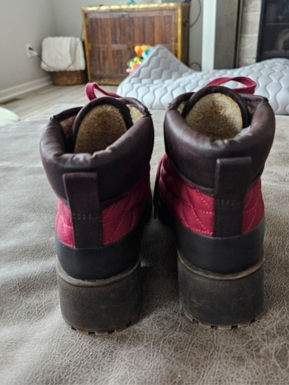 Lucky Brand Akonn Lace Up Bootie Size 9 - Picture 6 of 9